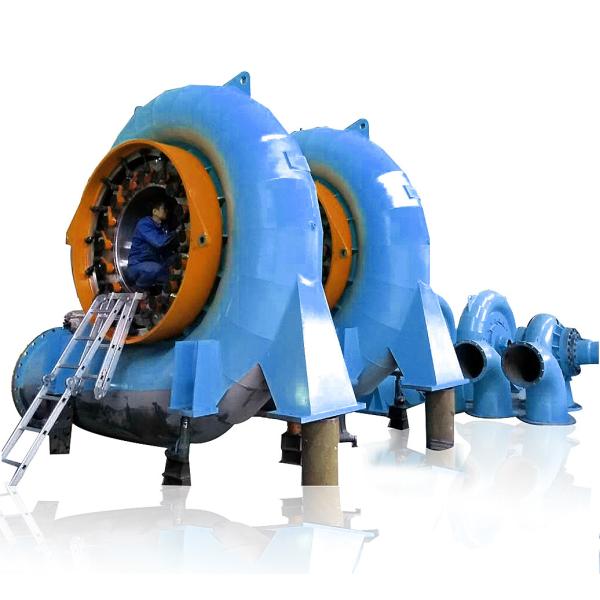 Гидротурбинный генератор 450-1000 оборотов в минуту для различных источников воды