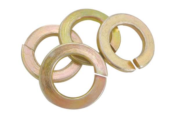 Spring washer DIN127B White & Yellow Zinc /hot dip galvanized Lock Washer , Belleville Carbon Steel Disc