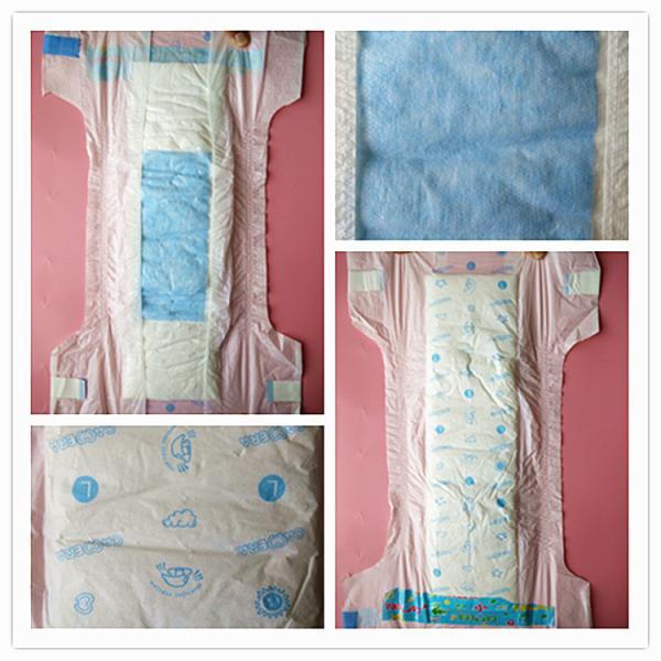 PE Backsheet Newborn Baby Pampers Private Label Camera Economic Sticky Tape