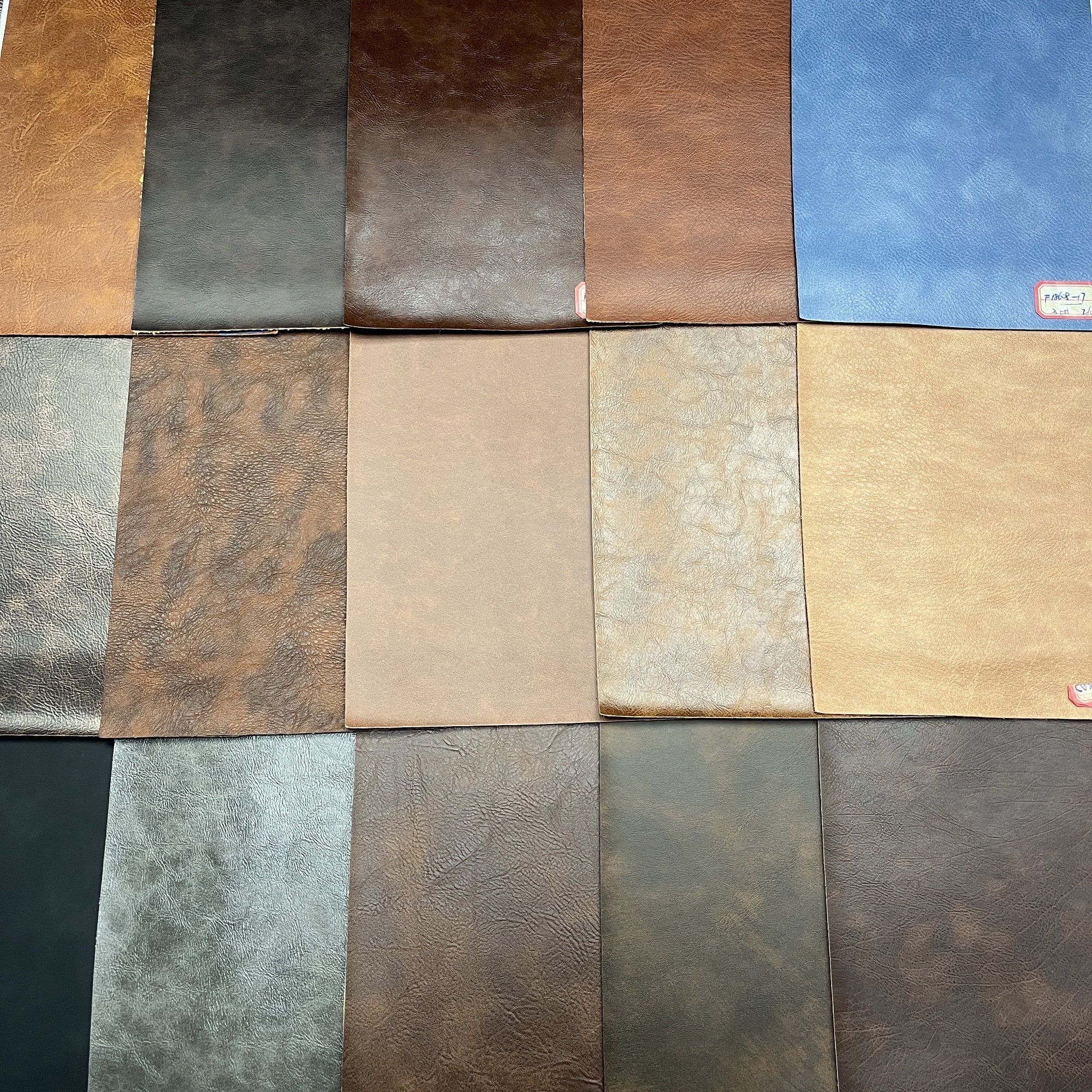 Good Quality PVC Stocks Synthetic Leather Custom Embossed Versatile Sofas