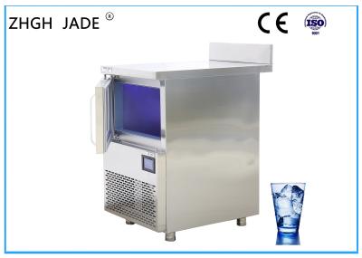 Fabricante de gelo de aço inoxidável da eficiência elevada, fabricante automático de baixo nível de ruído do cubo de gelo