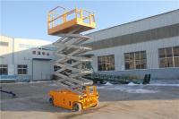 Plateforme hydraulique à quatre roues autonomes, élévateur de 1 tonne, capacité de 2 tonnes