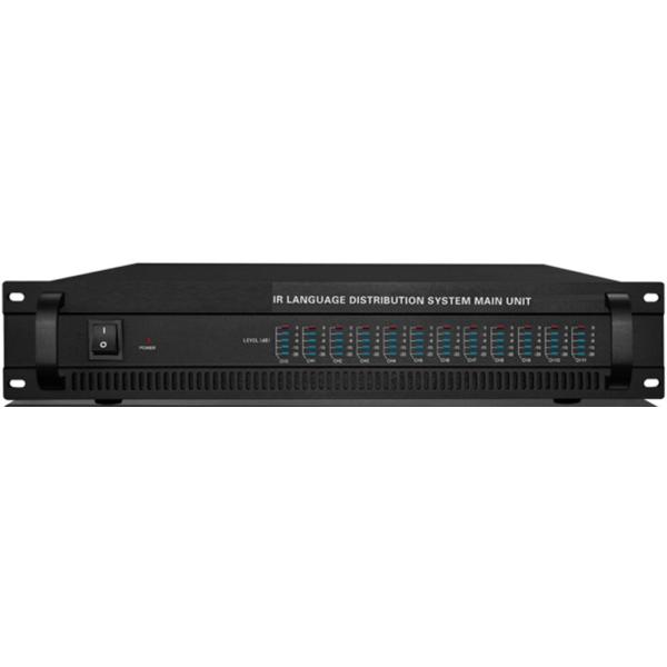 70dB Separation IR Wireless Conference Systems 12 Channel Transmitter
