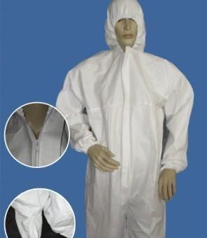 Fluid Resistant Disposable PPE Hospital Gowns Back Opening For Home Care