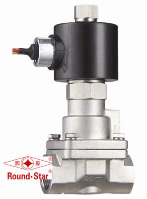 1/2 Inch 2 Way Piston SS304 Steam Solenoid Valve Normally Open PS Series