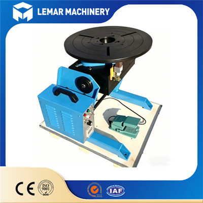 50kg Load Capacity Rotary Welding Positioner with Carbon Steel Body and Anti