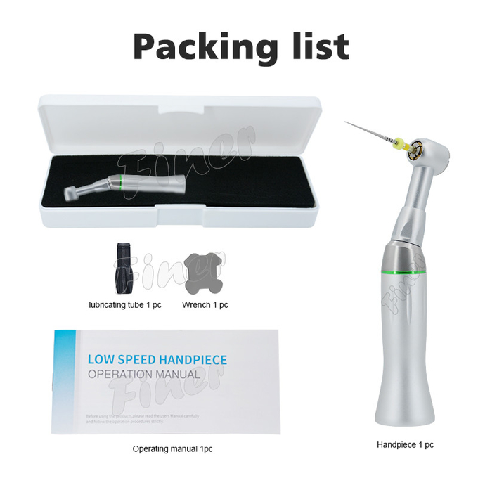 Блок 10/1 Handpiece турбины зубоврачебный Reciprocating против угол уменьшение Handpiece вращения 30 градусов