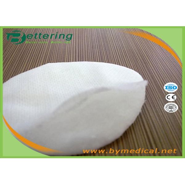 Disposable Surgical Absorbent Cotton Dressing , Non Adhesive Oval Eye Pads Covered