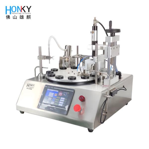 2000 bombas semi automática de BPH Vial Capping Machine With Ceramic