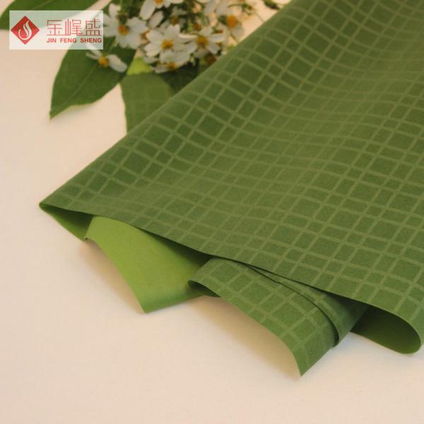 Green Fashion Jewelry Box Lining Fabric Plain Flocked Velvet Soft