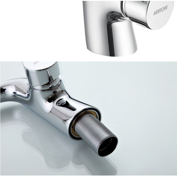 ARROW Modern Brass Main Body Ceramic Cartridge Polished Surface Basin Mixer Faucet Washbasin Tap