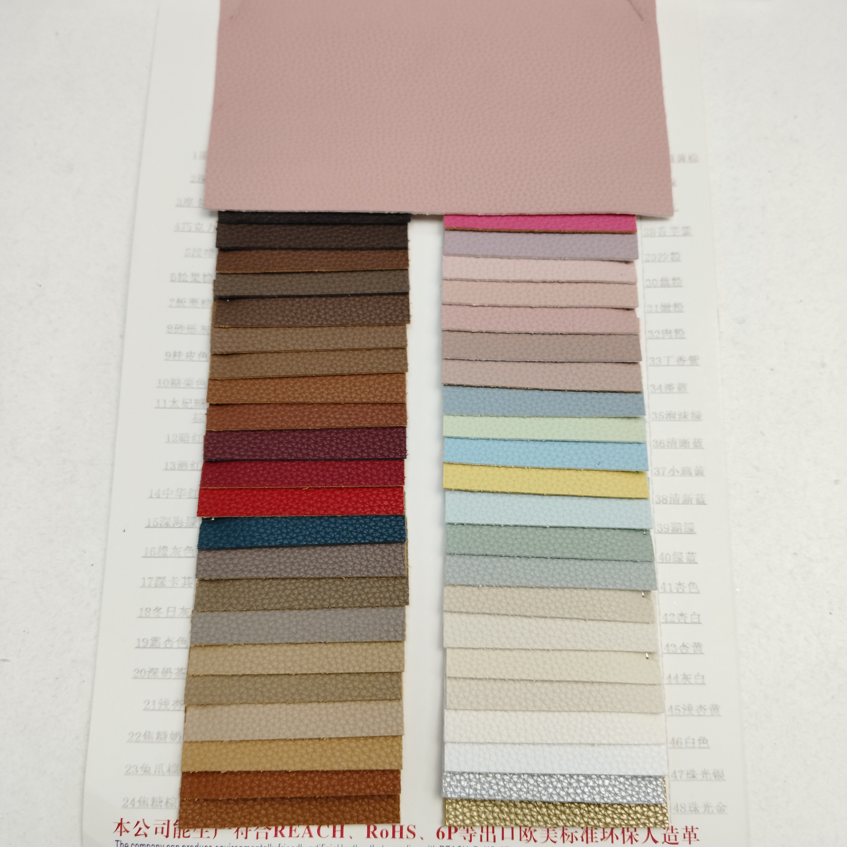 Versatile Semi PU Furniture Leather for Sofa Chair Bag Decoration