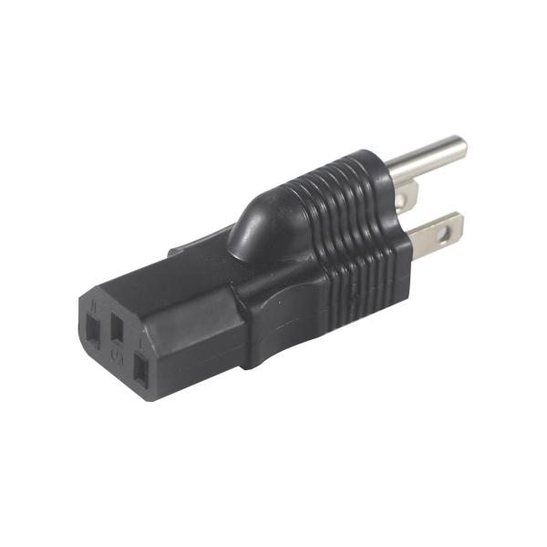 IEC320 C13 à C14 PDU Convertisseur Adaptateur d'alimentation prise de prise UPS Convertisseur d'adaptateur mâle à femelle