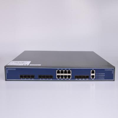 WEB CLI FTTH 8PON 1U GPON 8 OLT portuário do EMS do UPLINK 10G