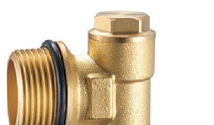 6018 End Piece Male Threaded For Hot Forged Return Manifold With Flushing Draining Ball Valve