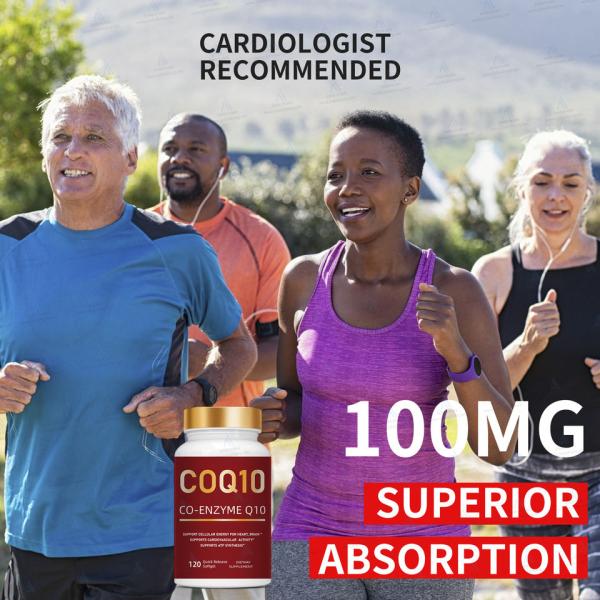 Private Label Vegan Gummy Vitamins Coenzyme Q10 200mg for healthy heart
