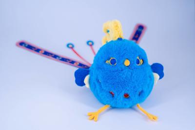 Custom Size Cute Stuffed Animals Museum Co Creation Kingfisher Phoenix Plush Toys