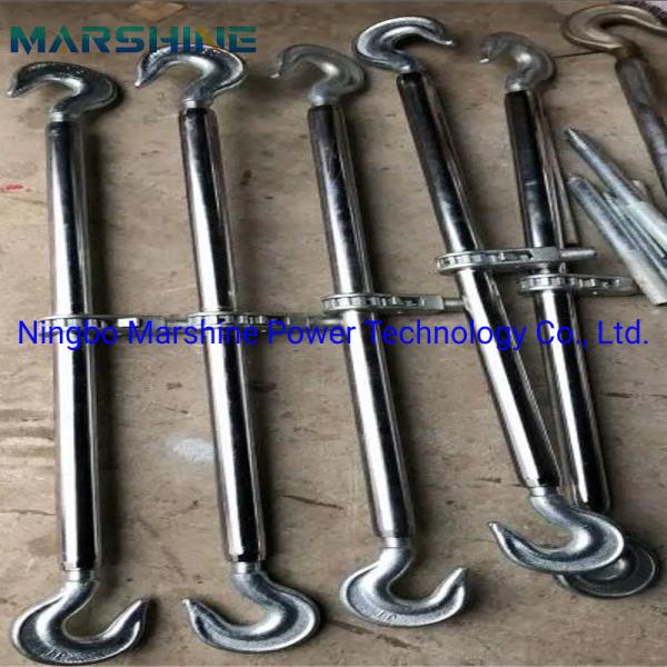 Double Hook Wire Rope Steel Turnbuckle Tighteners For Commercial Applications