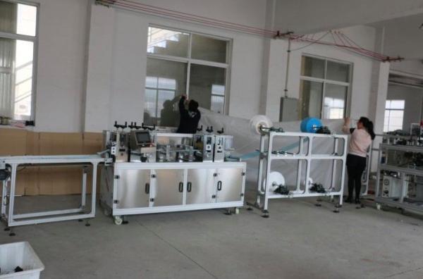 Industry Mask Production Machine ,  Face Mask Production Line Easy Operating