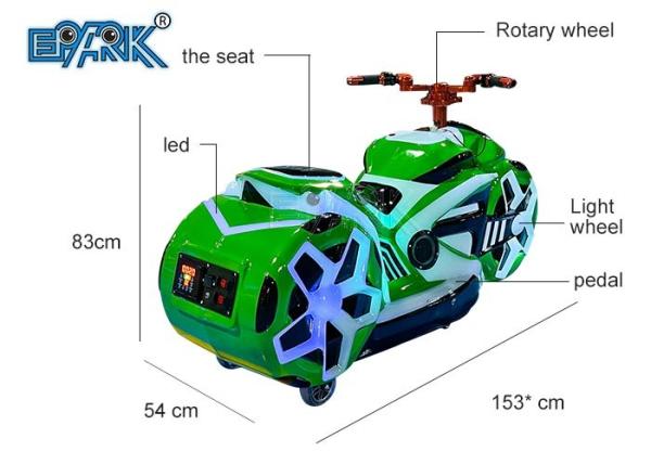 Floor Standing Mini Electric Kids Bumper Car Fengshen Motorcycle