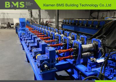 W Beam Highway Guardrail Roll Forming Machine PLC Touch Screen Control