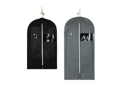 Customized Zippered Non Woven Dustproof Suit Garment Bag With handle