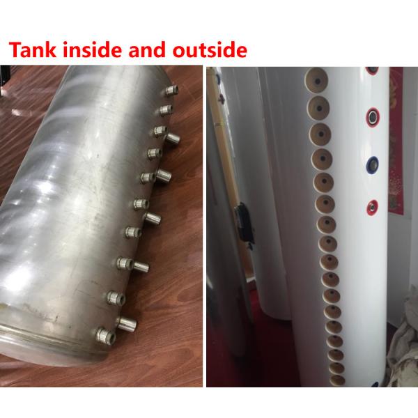 Ground Mounted Evacuated Tube Solar Hot Water Heater For Private Residential Use