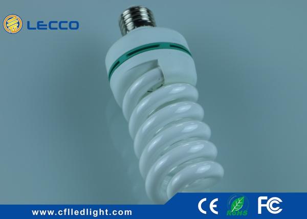 T4 CFL LED Light E27 32W Full Spiral Lamps For Home Lighting SDCM  < 5