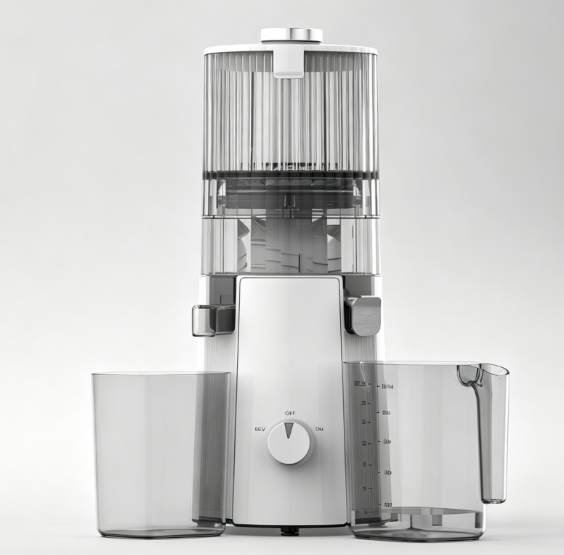 HJ102A Commercial Grade Home Juicer – 200W Copper Motor, 135mm Wide Chute,
