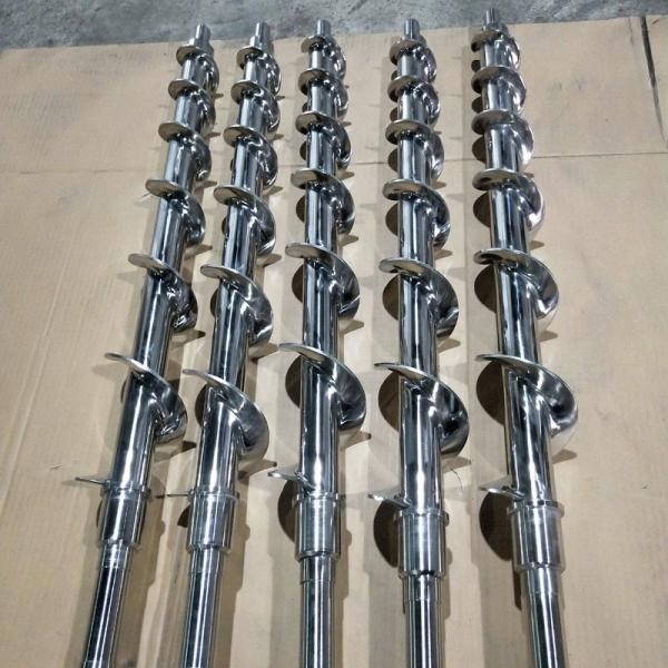 Stainless Steel High Precision Food Grade Auger Screw for Flexible Screw Conveyor
