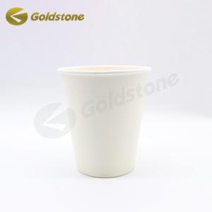 Custom Branded Milk Tea Paper Cup Heat Resistant Compostable Paper Cups 12oz