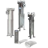 100psi 20 Inch Stainless Steel Bag Filter Housing Customized Sturdy