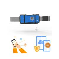 Cadenas visuel électronique GPS de GPS de conteneur sans fil dépistant la serrure de caméra