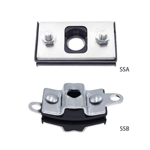 Ssa Ftth繊維9mmの懸濁液クランプ光ケーブル図