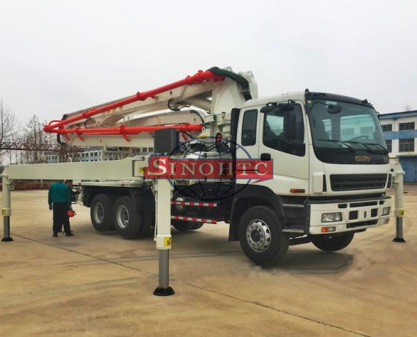 38m 42m 48m Cement truck/ Concrete truck , Concrete pump truck , ISUZU Truck mounted pump