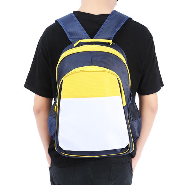 Personalized Sublimation Children Backpack With Detachable Printing Part