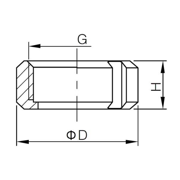 Din 11851 Sanitary Fittings Round Slotted Nut , Polished Industrial Pipe Fittings