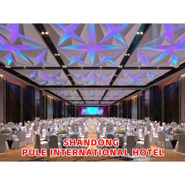 Moveable Soundproof Acoustic Sliding Folding Partition Wall with Max 56dB Sound Insulation and 304 Stainless Steel for Exhibition Hall（For commercial use）