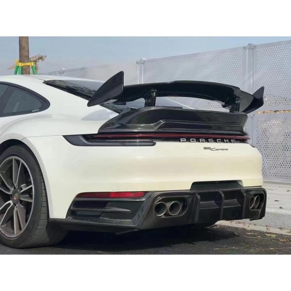 Repuestos de automóviles para Porsche 911 992 Kit de carrocería de fibra de carbono 911 992 Kit de carrocería mejorado de estilo de bronce