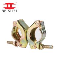 Acoplador giratorio prensado fijo para tubo de andamio BS1139