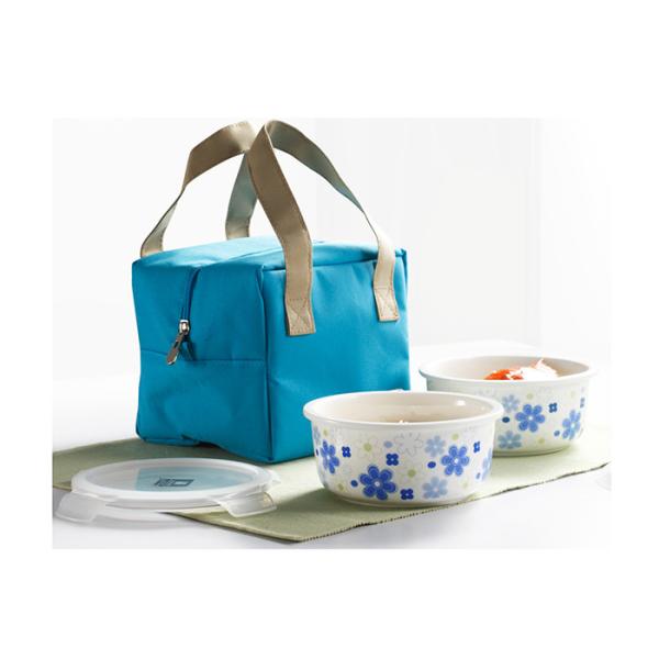 Eco Friendly Lunch Cooler Bags 300D Polyester Material For Unisex Adults