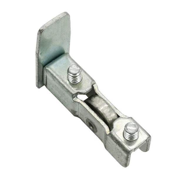 Колеса сползая стеклянной двери плакировкой цинка, ролик двери шкафа утюга ODM