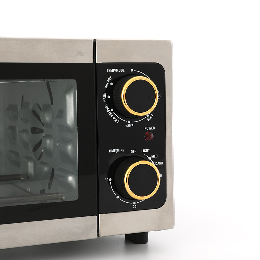 Печи 18L Fryer воздуха OEM электрические с 2 ручными головками регулятора