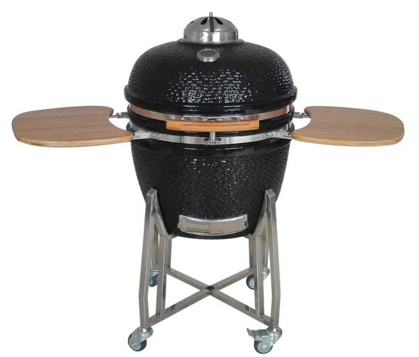 22 CERAMIC BBQ GRILL KAMADO/  Black, Red, Green/ Stainless Cart or Iron Cart