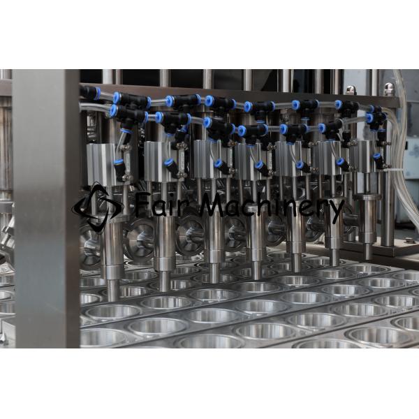 380 220  VAC 50-60Hz Milk coffee Cup Filling Sealing Machine