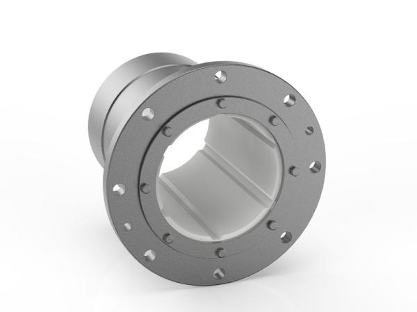 Base de almofada de banda de rolamento lubrificada com água, personalizada para carga de lubrificante auto-lubrificante