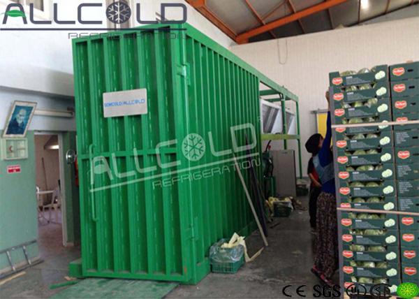 4 - 6 Pallets Evapotive Vacuum Cooling Equipment  / Copeland Compressor