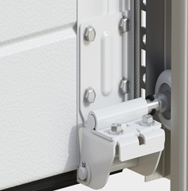 Изоляция Электрические гаражные двери Алюминиевый сплав Секционные подкатывающие гаражные двери