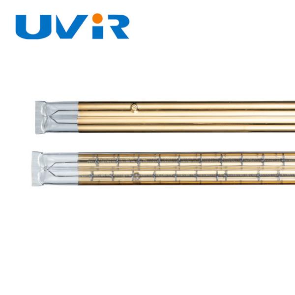 Lampe IR à ondes moyennes enduite d'or 1060 mm 6200 W 400 V