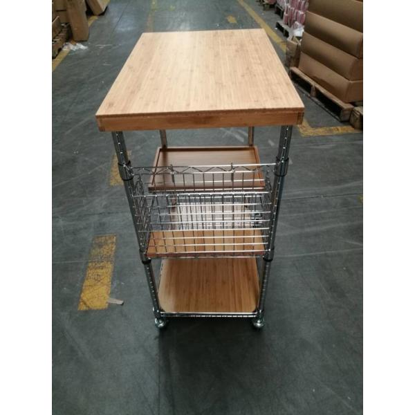 metal/ wood kitchen carts , Shelving, Carts & Racks | Wire Shelves Wire Shelving China